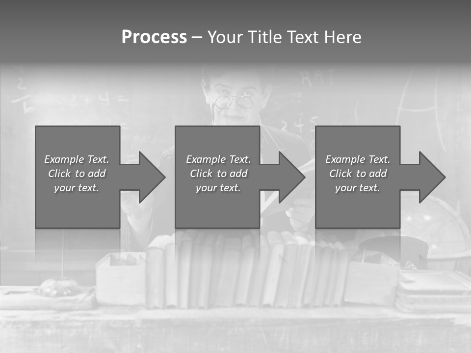 Years Man Teacher PowerPoint Template