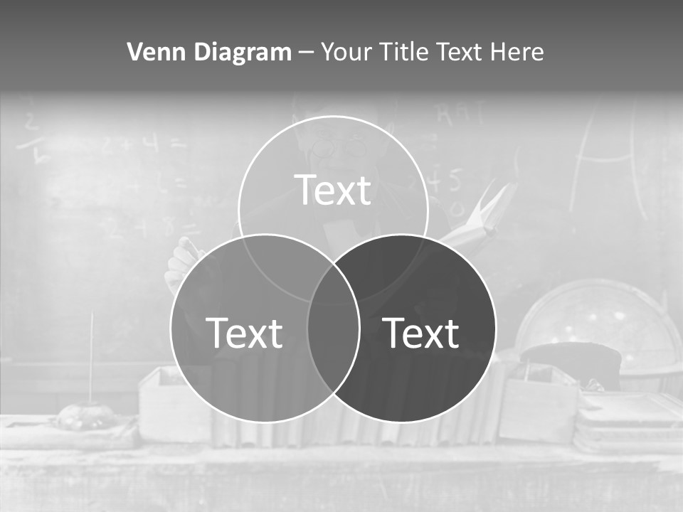 Years Man Teacher PowerPoint Template