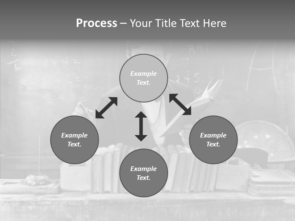 Years Man Teacher PowerPoint Template