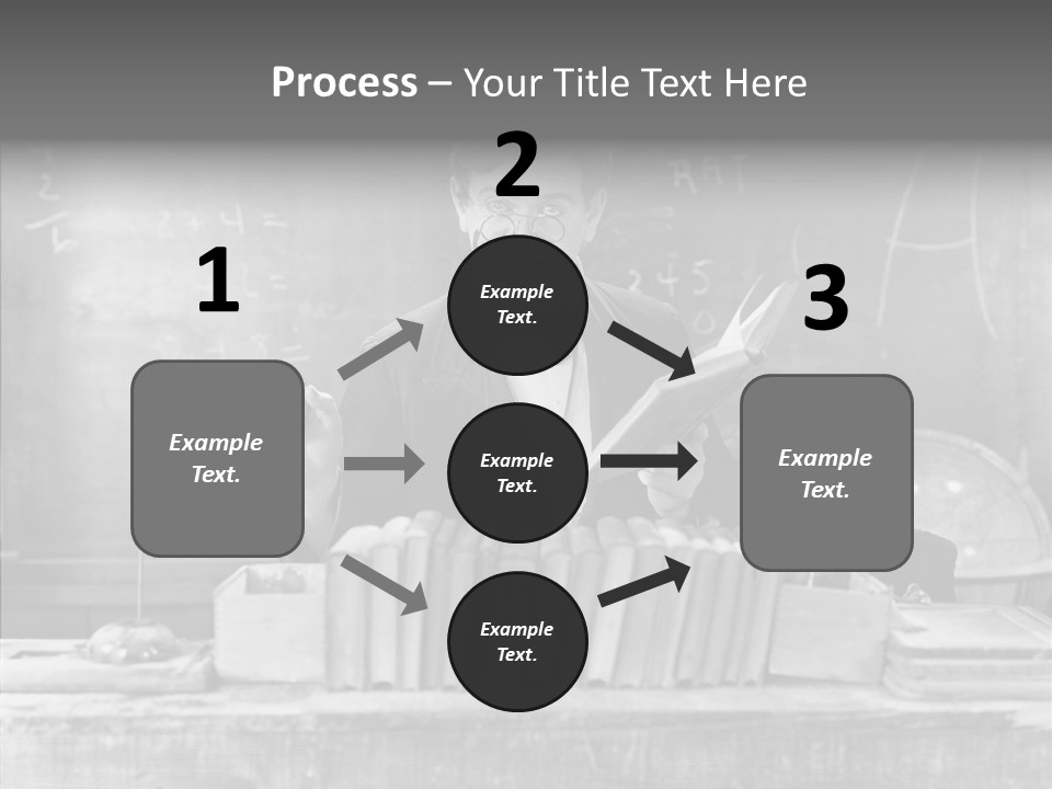 Years Man Teacher PowerPoint Template