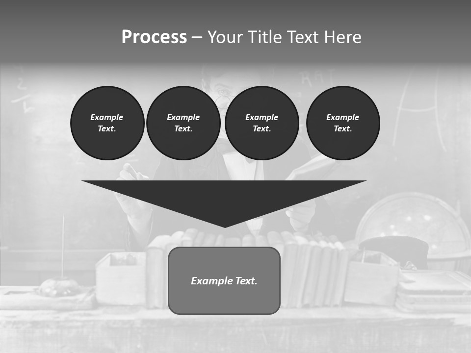 Years Man Teacher PowerPoint Template