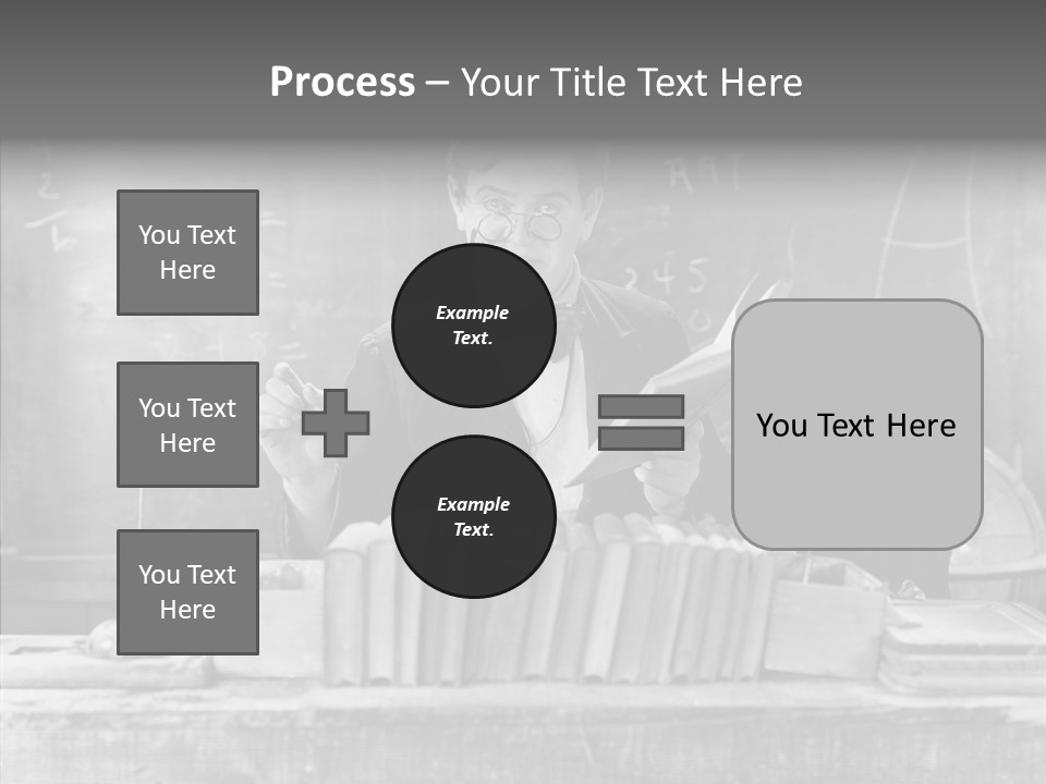 Years Man Teacher PowerPoint Template