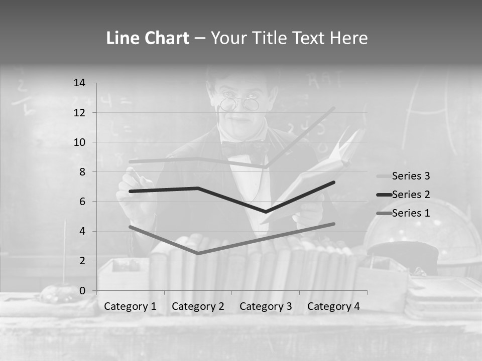 Years Man Teacher PowerPoint Template