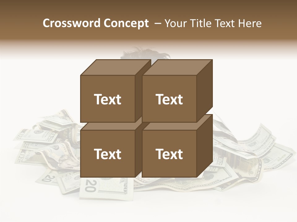 Small Card Calendar PowerPoint Template