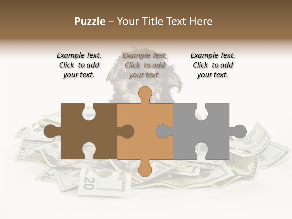 Small Card Calendar PowerPoint Template