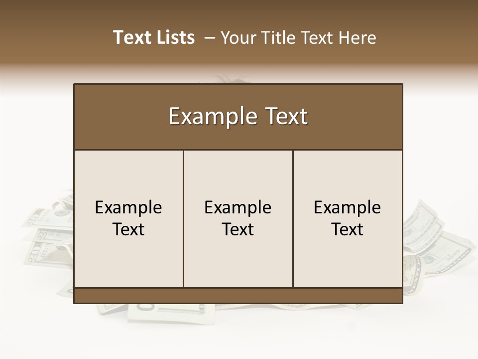 Small Card Calendar PowerPoint Template