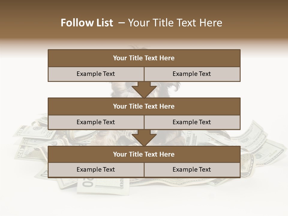 Small Card Calendar PowerPoint Template