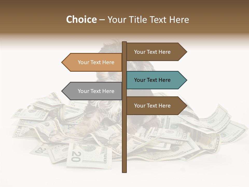 Small Card Calendar PowerPoint Template