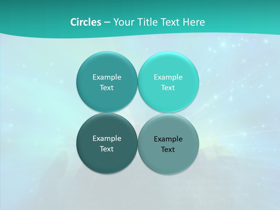 Belief Solstice Spiritual PowerPoint Template