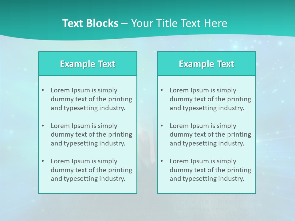 Belief Solstice Spiritual PowerPoint Template