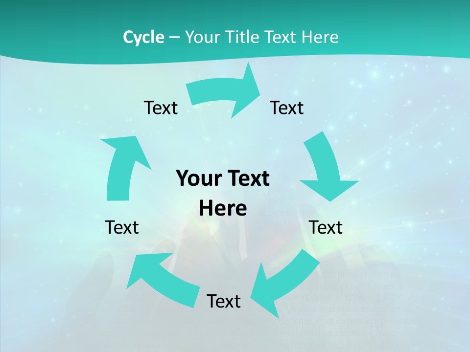 Belief Solstice Spiritual PowerPoint Template