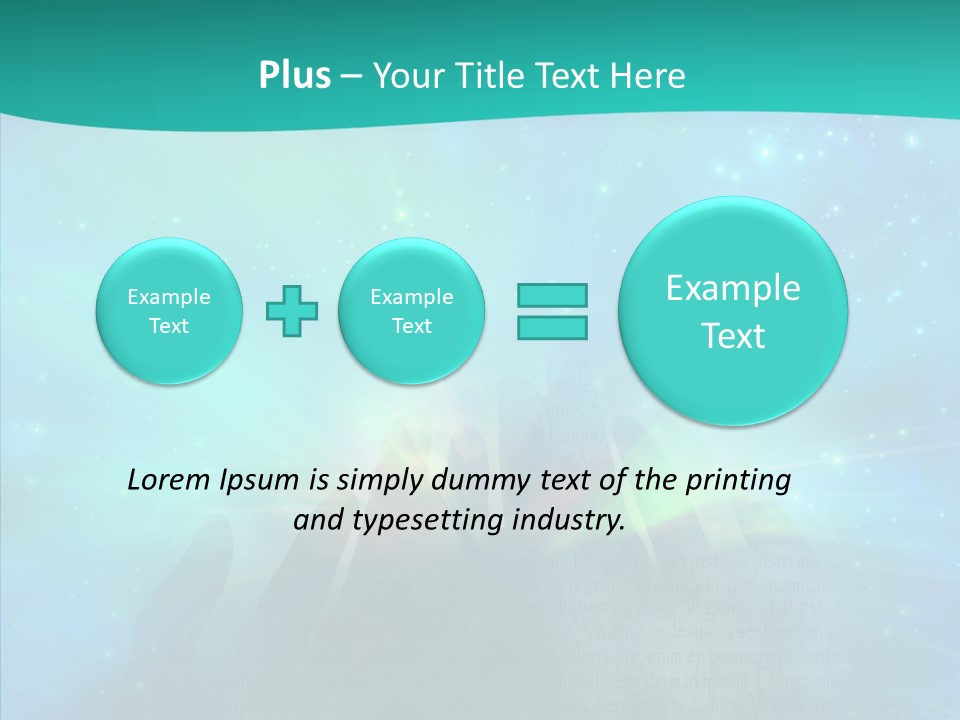 Belief Solstice Spiritual PowerPoint Template