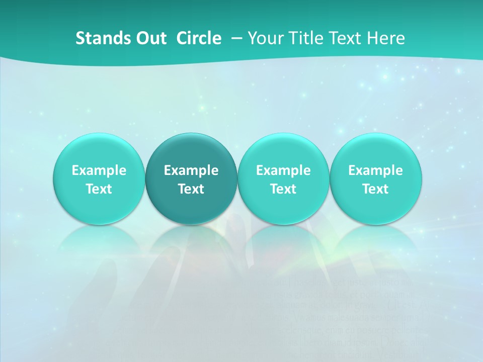 Belief Solstice Spiritual PowerPoint Template