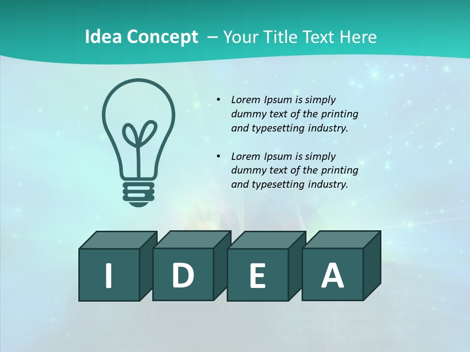 Belief Solstice Spiritual PowerPoint Template