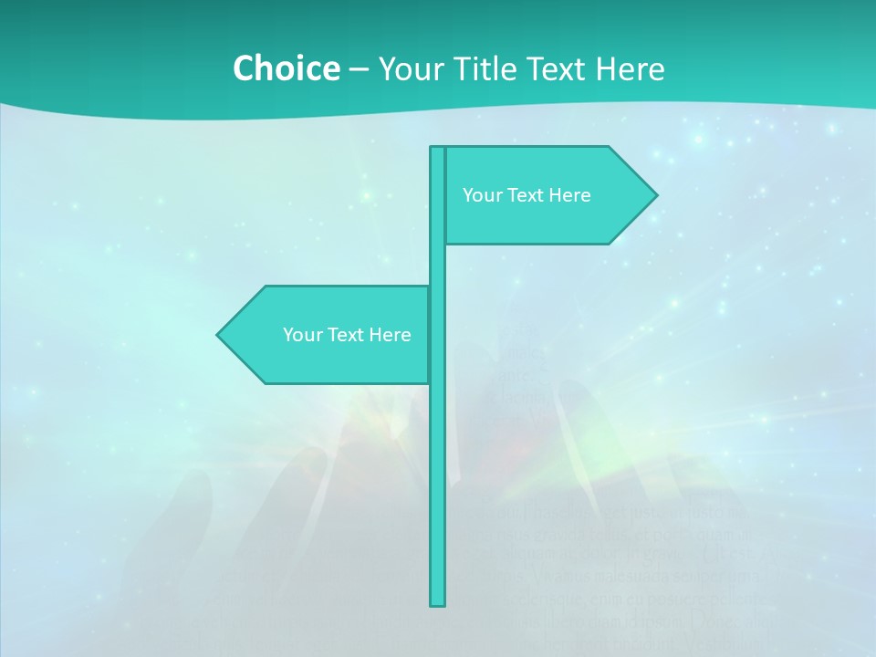 Belief Solstice Spiritual PowerPoint Template