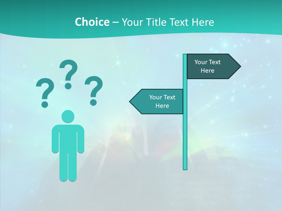 Belief Solstice Spiritual PowerPoint Template