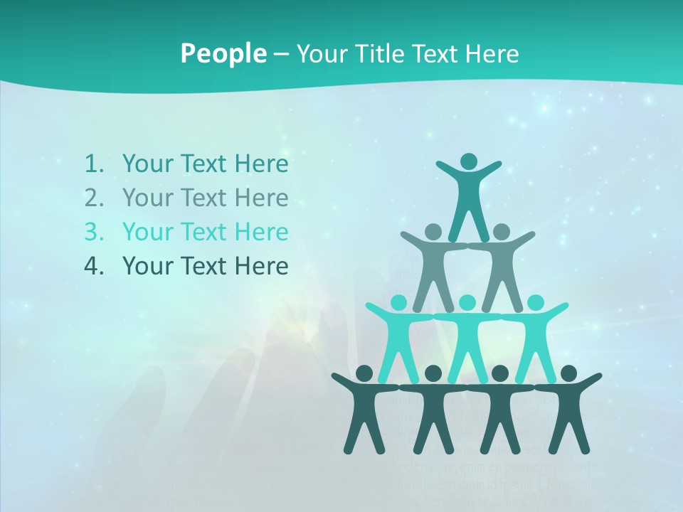 Belief Solstice Spiritual PowerPoint Template