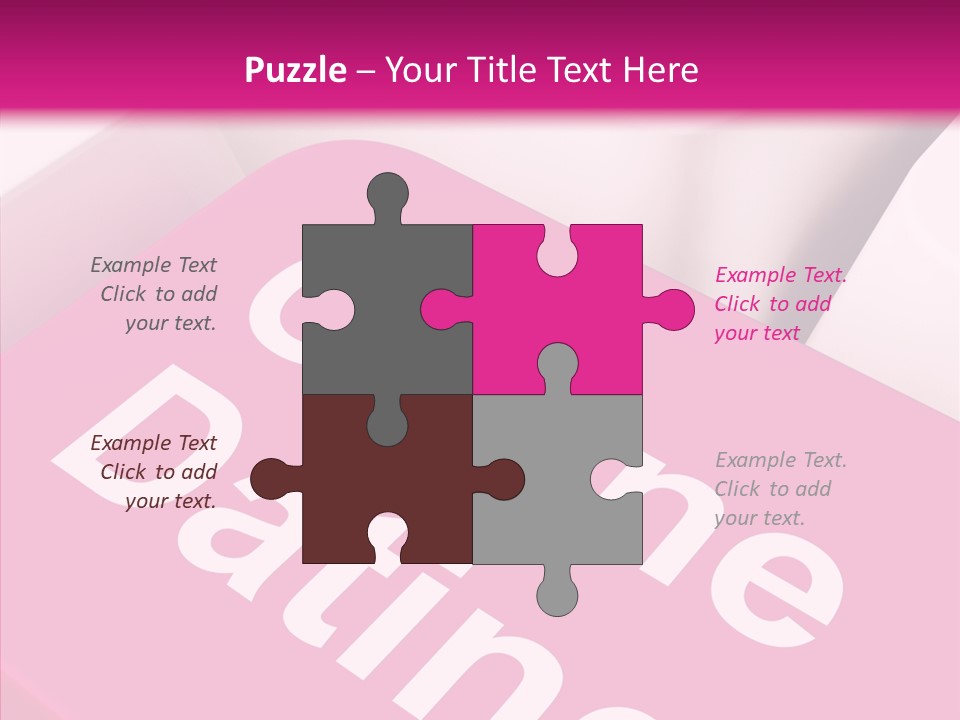 A Computer Keyboard With The Words Online Dating On It PowerPoint Template