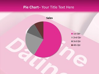 A Computer Keyboard With The Words Online Dating On It PowerPoint Template