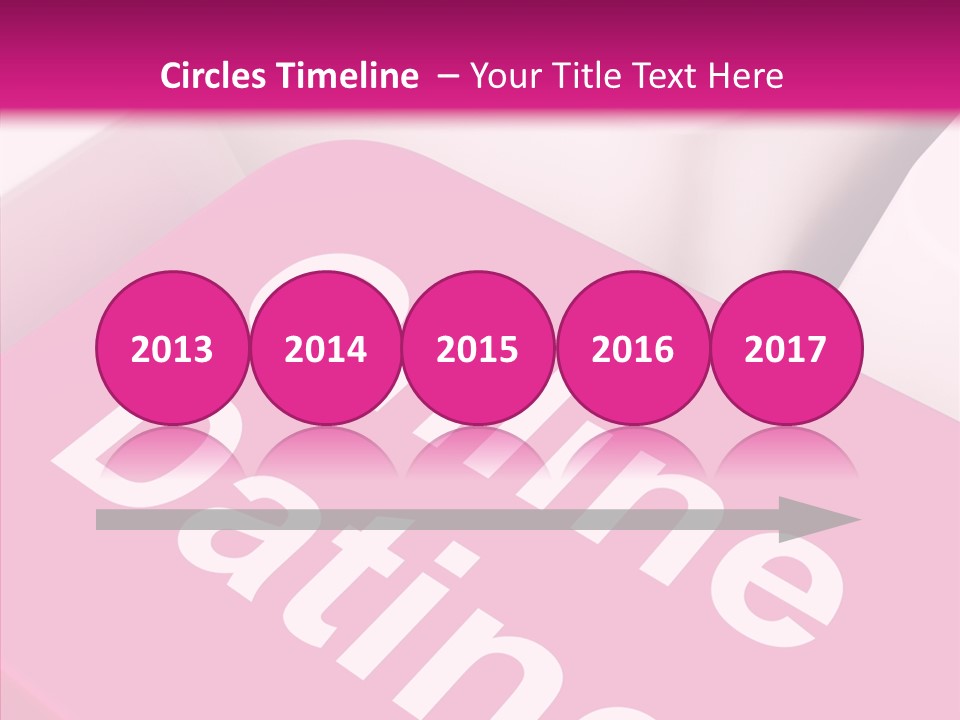 A Computer Keyboard With The Words Online Dating On It PowerPoint Template