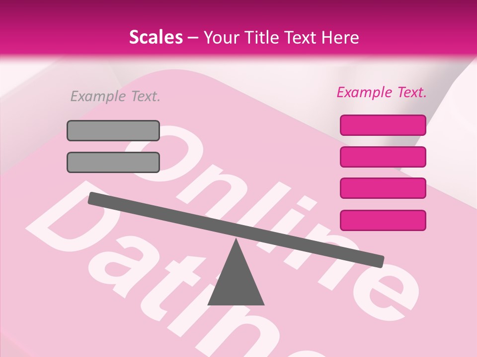 A Computer Keyboard With The Words Online Dating On It PowerPoint Template