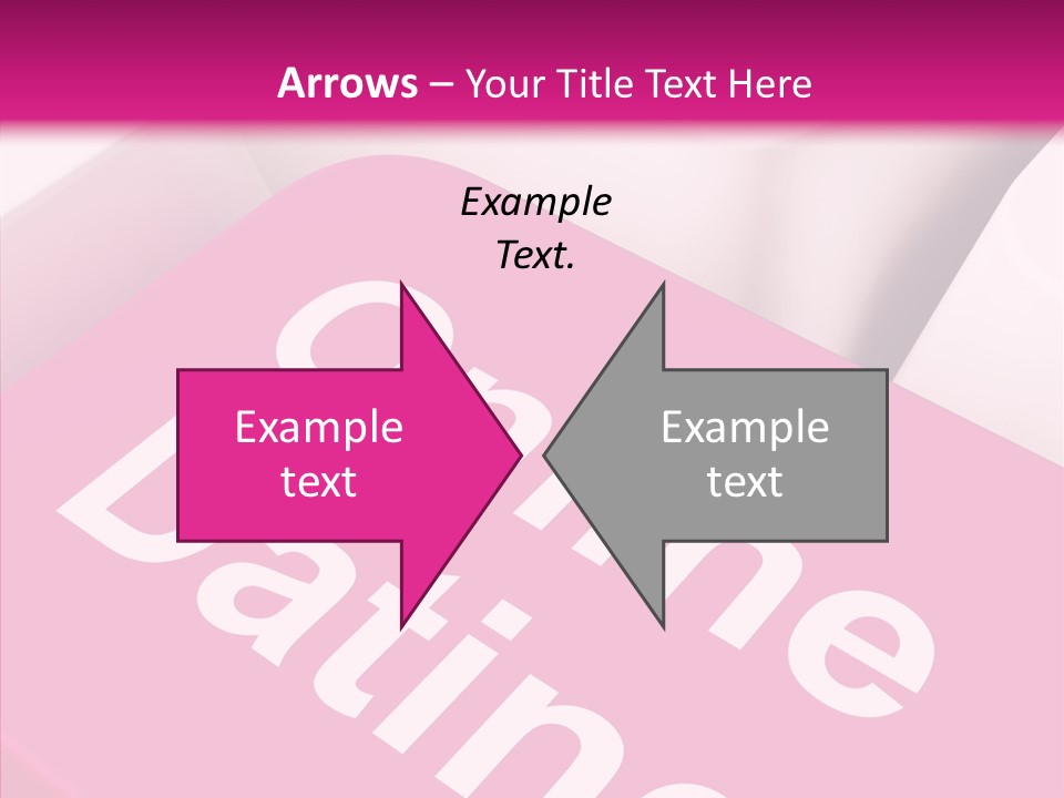 A Computer Keyboard With The Words Online Dating On It PowerPoint Template