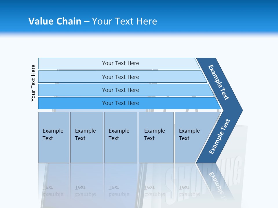 A Smart Phone Sitting Next To A Shopping Bag PowerPoint Template