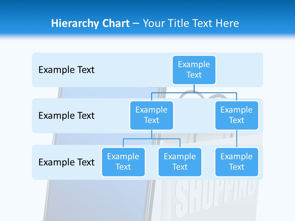 A Smart Phone Sitting Next To A Shopping Bag PowerPoint Template