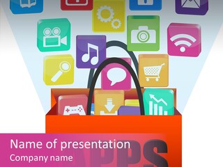 Save Business New PowerPoint Template