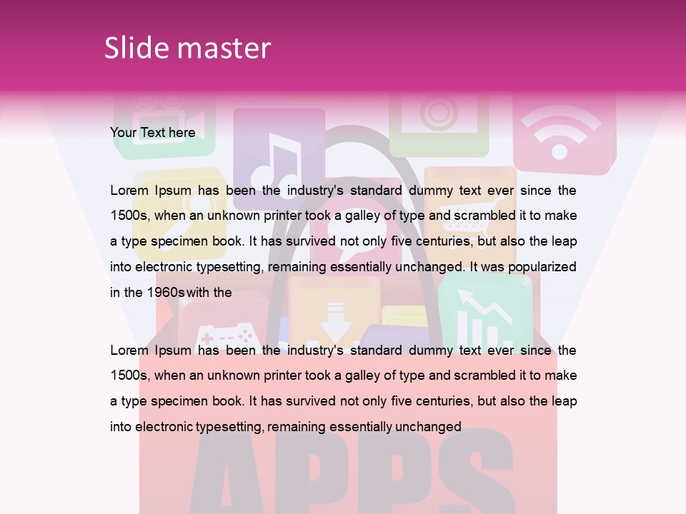 Save Business New PowerPoint Template