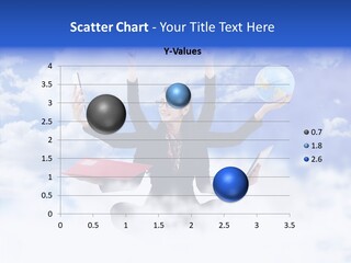 Glasses Busy Phone PowerPoint Template