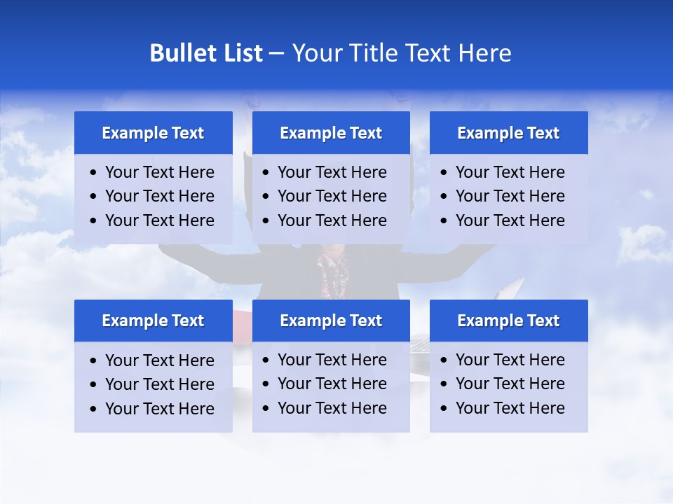 Glasses Busy Phone PowerPoint Template