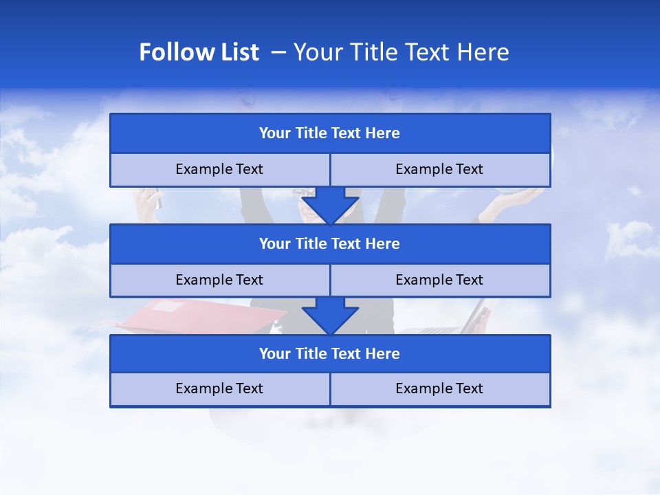 Glasses Busy Phone PowerPoint Template