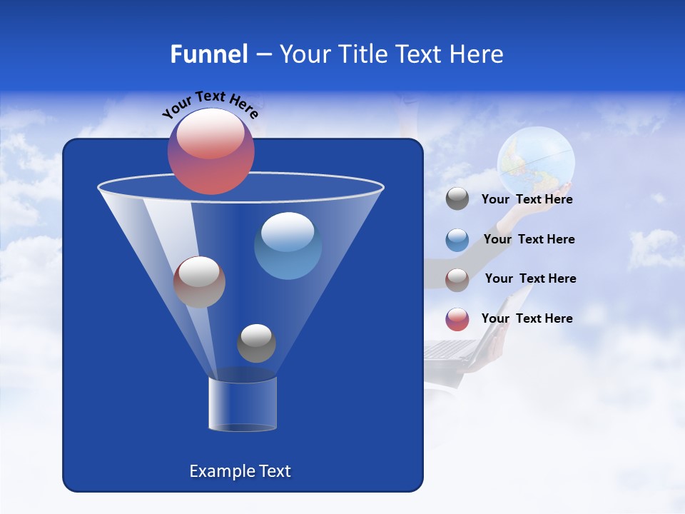 Glasses Busy Phone PowerPoint Template