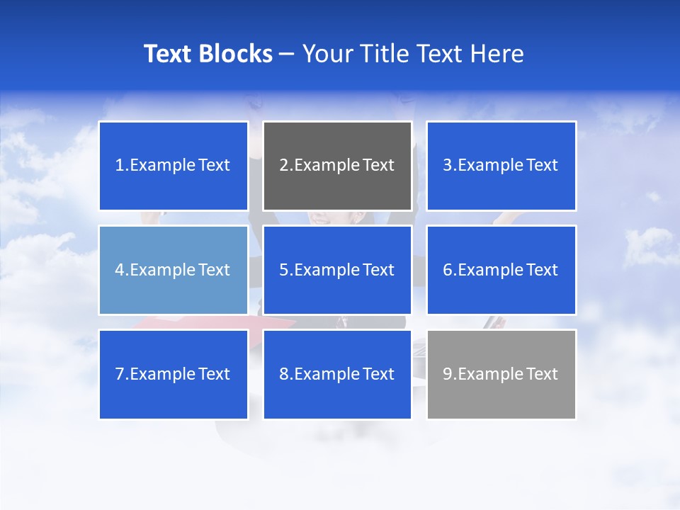 Glasses Busy Phone PowerPoint Template