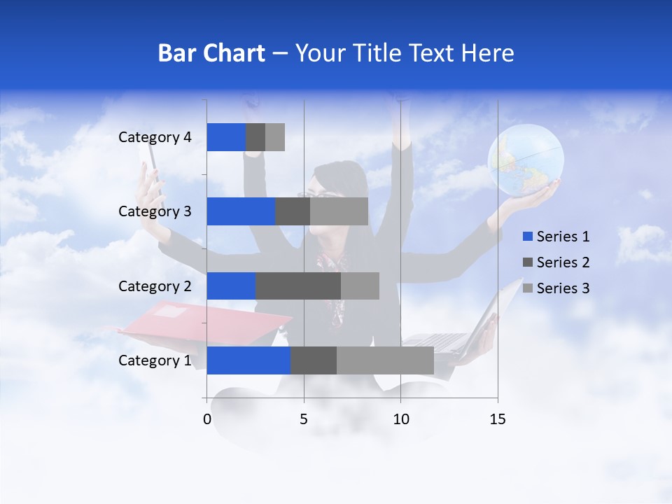 Glasses Busy Phone PowerPoint Template