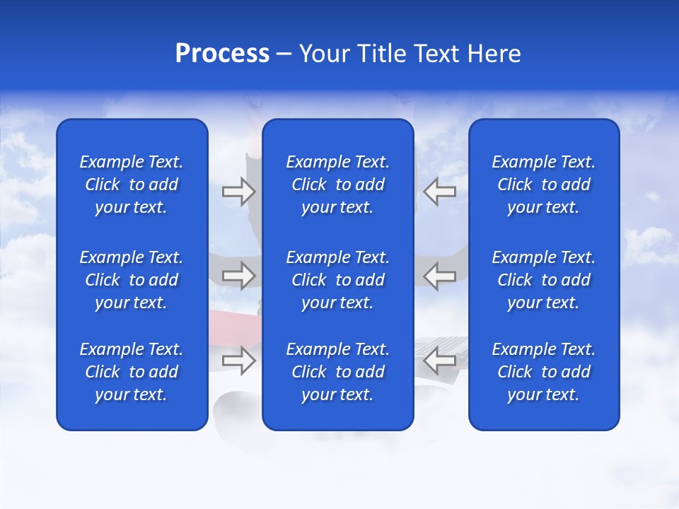Glasses Busy Phone PowerPoint Template
