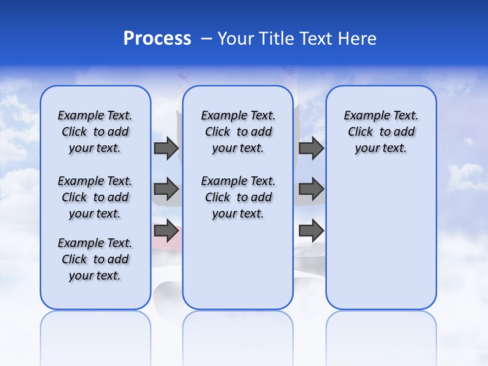 Glasses Busy Phone PowerPoint Template