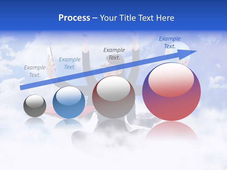 Glasses Busy Phone PowerPoint Template
