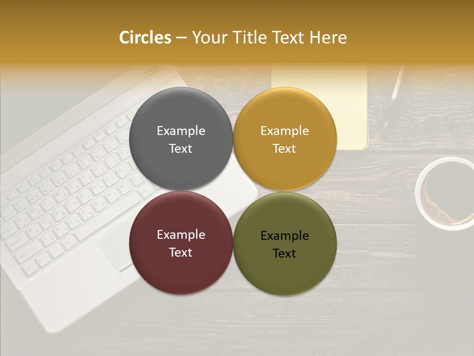 Note White Copyspace PowerPoint Template