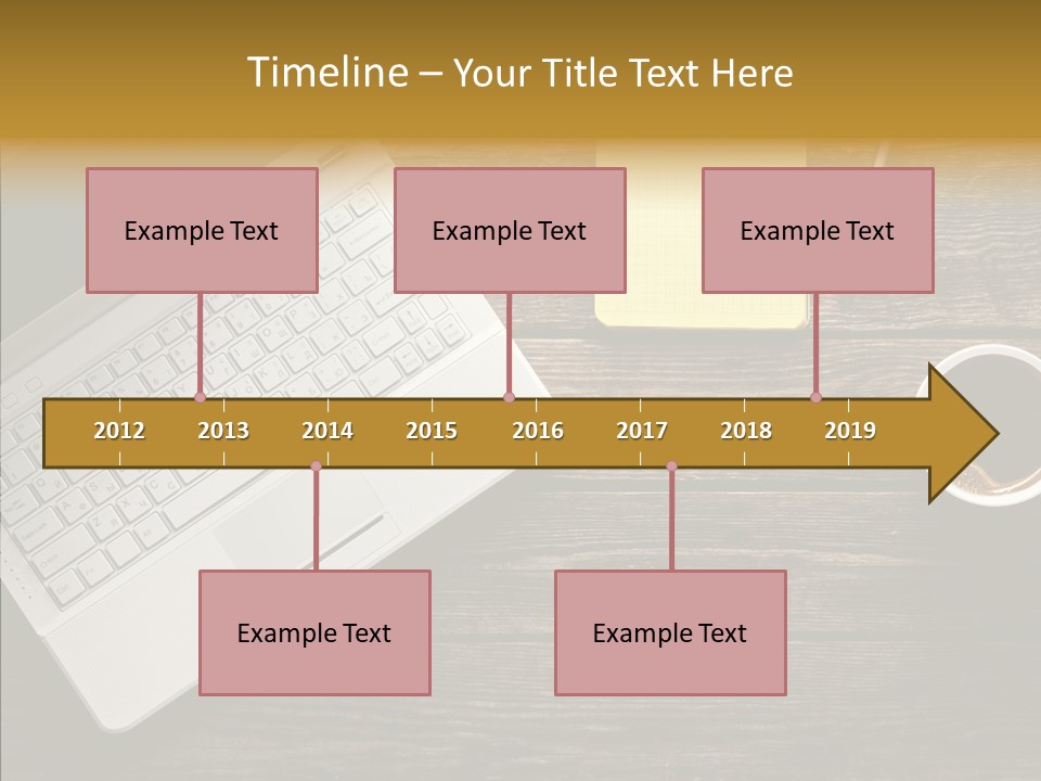 Note White Copyspace PowerPoint Template