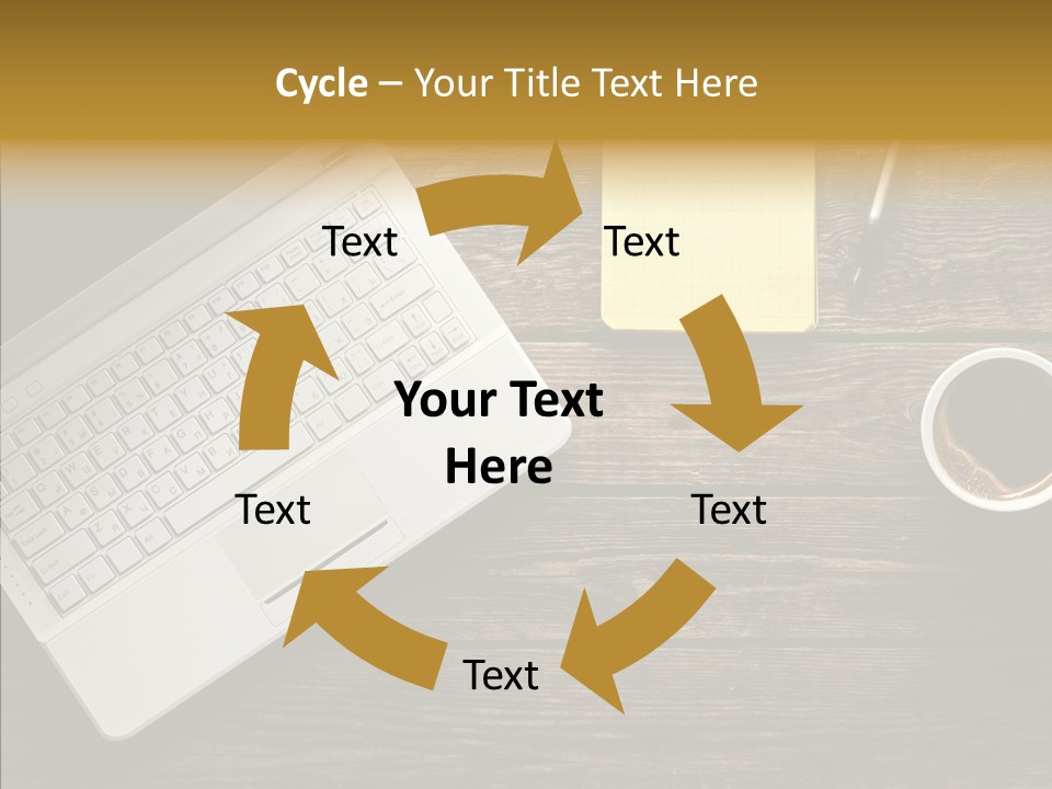 Note White Copyspace PowerPoint Template