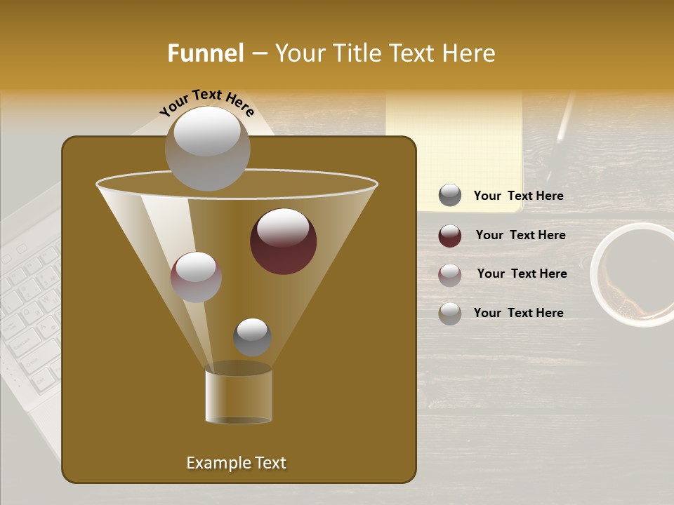 Note White Copyspace PowerPoint Template