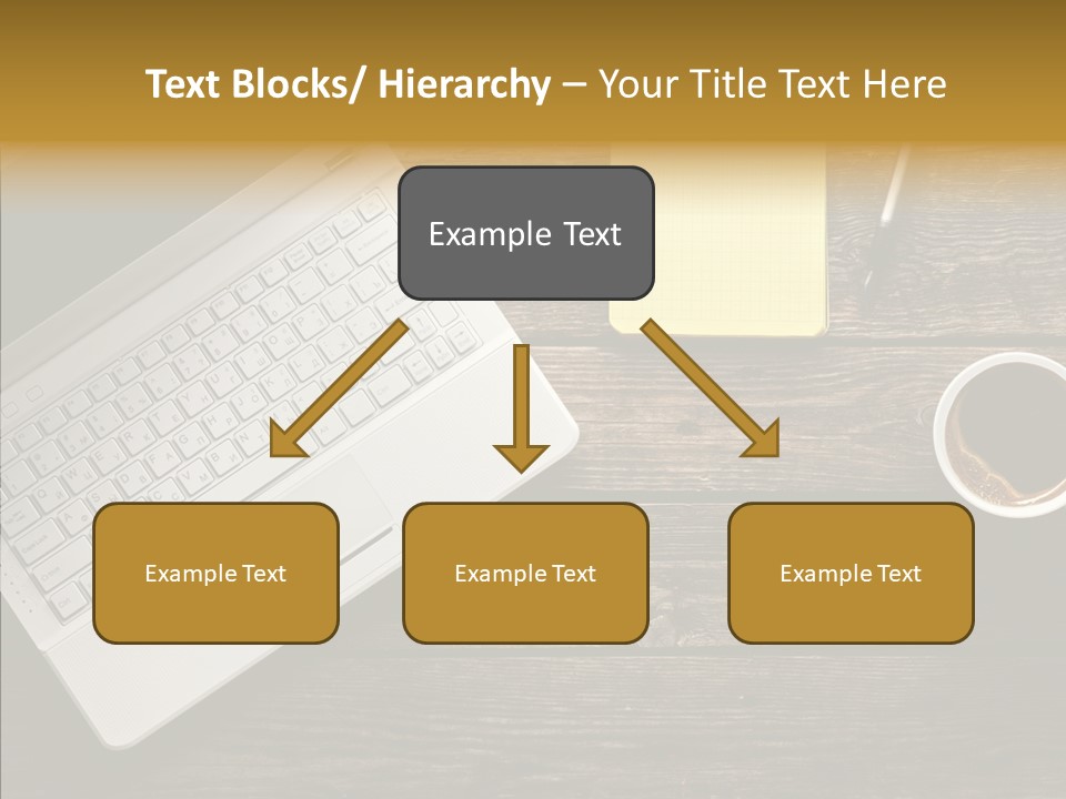 Note White Copyspace PowerPoint Template