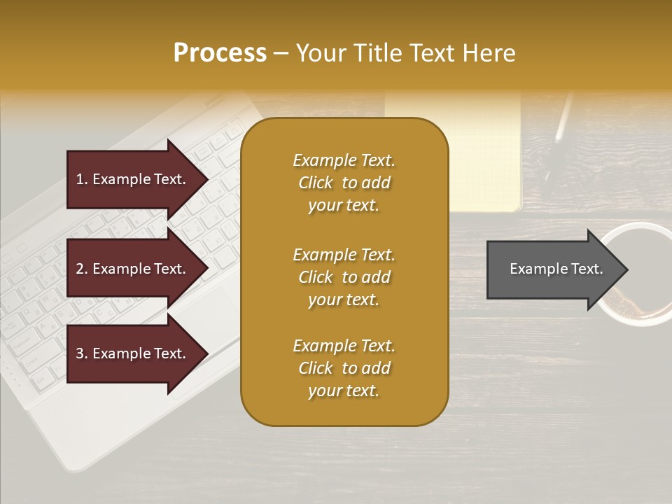 Note White Copyspace PowerPoint Template