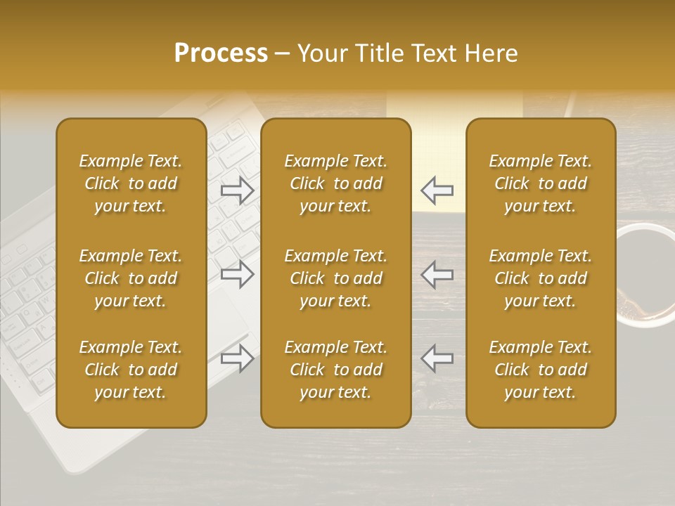 Note White Copyspace PowerPoint Template