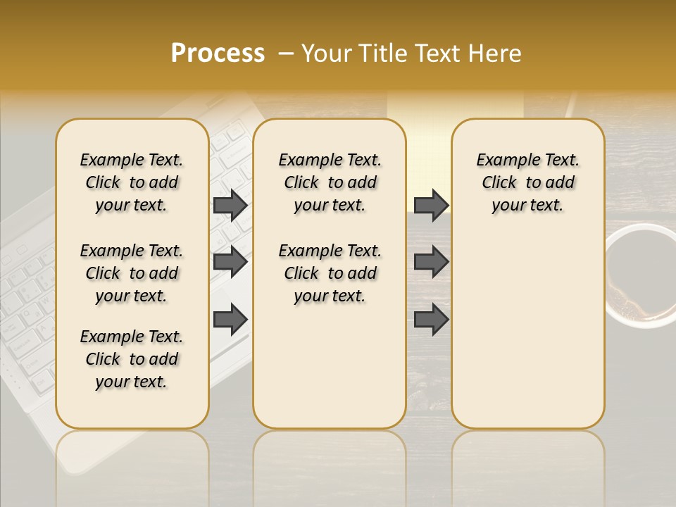 Note White Copyspace PowerPoint Template