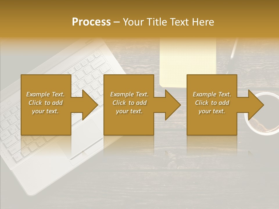 Note White Copyspace PowerPoint Template
