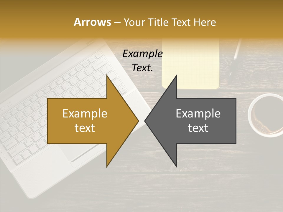 Note White Copyspace PowerPoint Template