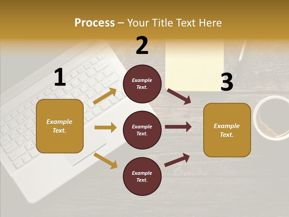 Note White Copyspace PowerPoint Template